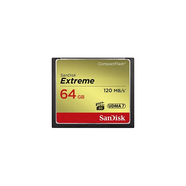 SanDisk 64GB Extreme Compact Flash Memory Card
