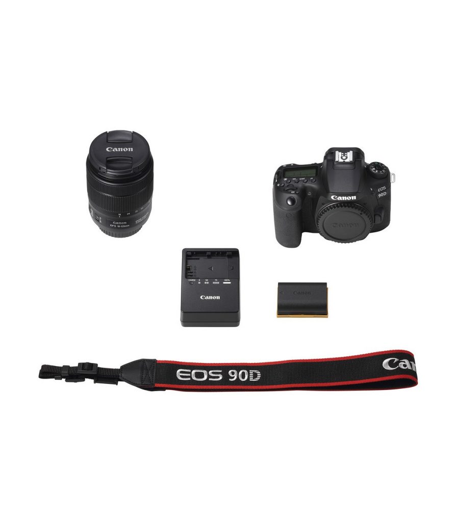 دوربین دیجیتال کانن مدل 90D همراه با لنز Canon EOS 90D EF-S 18-135mm IS USM