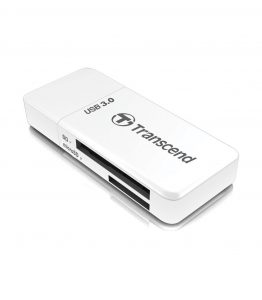 کارت (رم) ریدر Transcend RDF5 USB 3.0 SDHC SDXC microSDHC/SDXC Memory Card Reader - TS-RDF5W