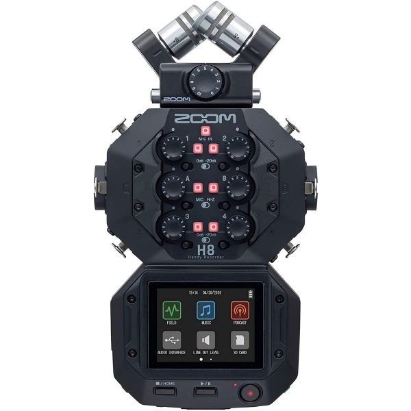 رکوردر صدا زوم Zoom H8 8-Input / 12-Track Portable Handy Recorder