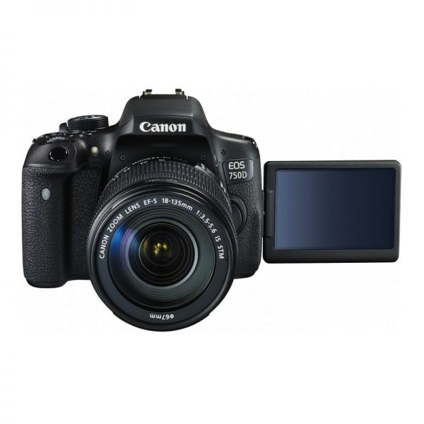 دوربین عکاسی کانن Canon EOS 750D Kit 18-135 (کارکرده)