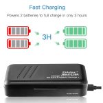 شارژر دوبل باتری SoulMate مدل DB-FZ100 - Image 8